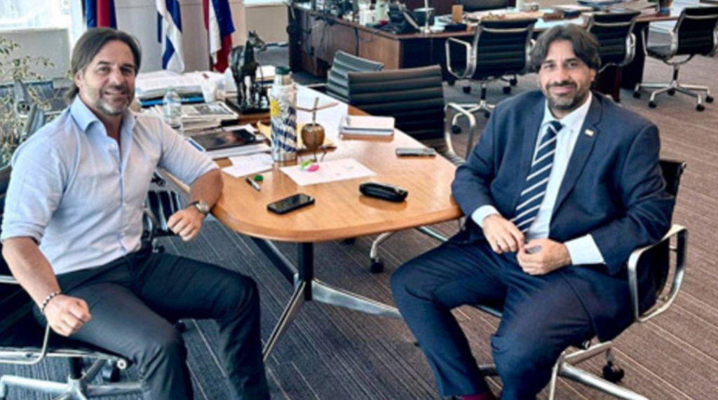 Encuentro entre el Presidente y el Intendente de Canelones: seguridad, ambiente y medidas sobre el río Santa&nbsp;Lucía