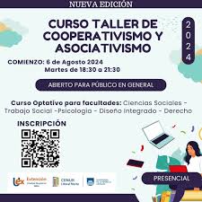 Cursos en Uruguay: Taller de Cooperativismo y&nbsp;Asociativismo